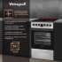 Электрическая плита WEISSGAUFF WES 2V16 SE Premium Line,  стеклокерамика,  электрическая,  без крышки,  серебристый [432833]